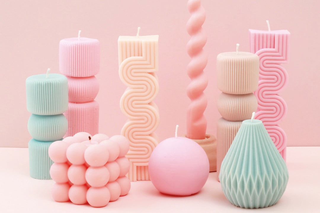 Bougies moulées